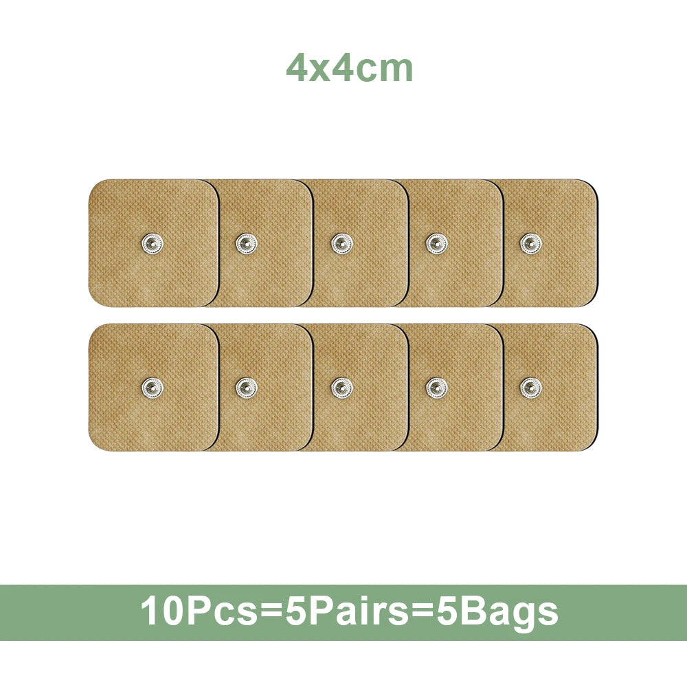 TENS EMS Self-Adhesive Electrode Pads – 10/20 Pcs Replacement Electrode Replacement Pads Qst 10Pcs