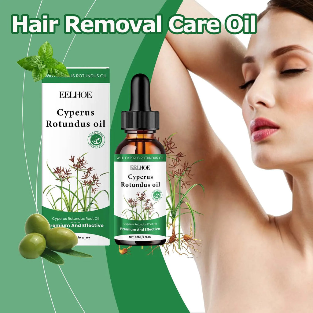 Cyperus Rotundus Oil Hair Inhibitor Serum | Smooth Body Skin Hair Inhibitor Serum Qme