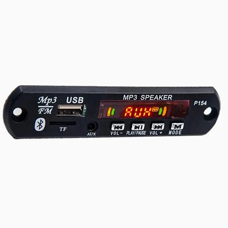Bluetooth Car Music Player USB AUX TF Slot HiFi Lossless Audio Car Audio Receiver Qme