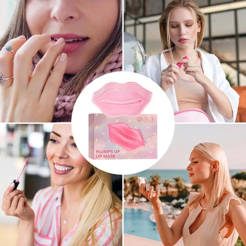 Moisturizing Plumping Lip Film – Hydrating Nourish & Repair Patch Lip Treatment Patch Qme