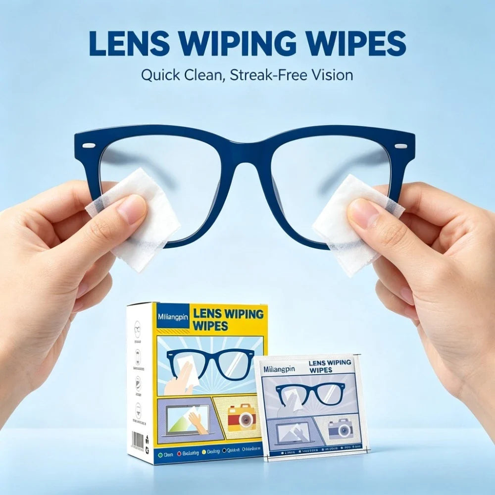 Anti-Fog Glasses Cleaning Cloth | Bamboo Fiber Lens Wipe Lens Cleaning Cloth Qme