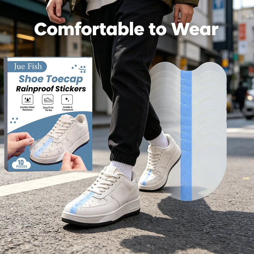 Waterproof Shoe Toe Cap Protector Sticker | Anti-Scratch Guard Shoe Toe Protector Qme