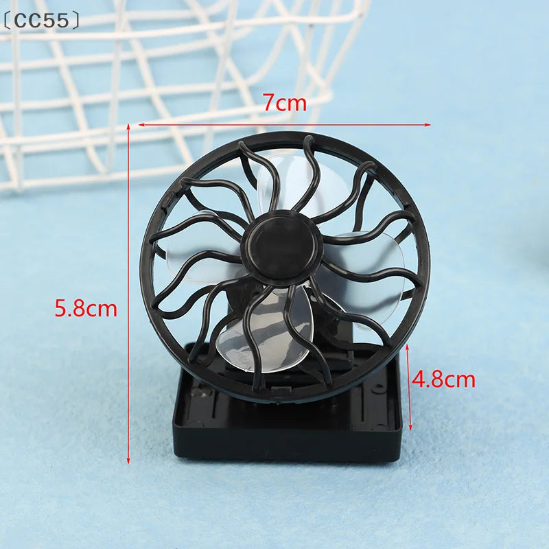 Solar Clip-On Cap Fan – Portable Hat Fan for Outdoor Use Solar Clip-On Fan Qst