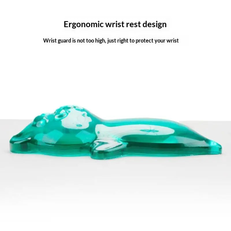 Silicone Gel Mouse Wrist Rest – Cute Bear Ergonomic Design Mouse Wrist Rest Qme