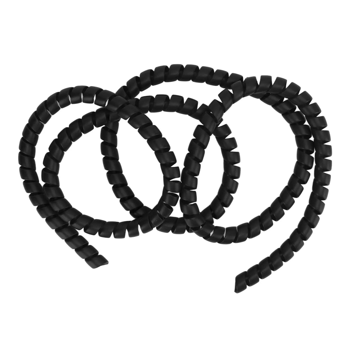 Spiral Cable Wire Wrap for M365 Electric Scooter Brake Line Scooter Cable Wrap Qme black