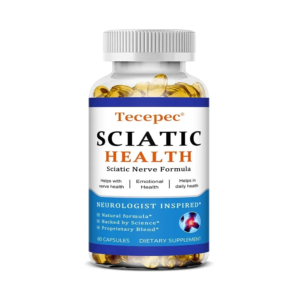 Tecepec Nerve & Joint Support Capsules – Vitamin B + ALA Wellness Supplement Qst 60 Capsules