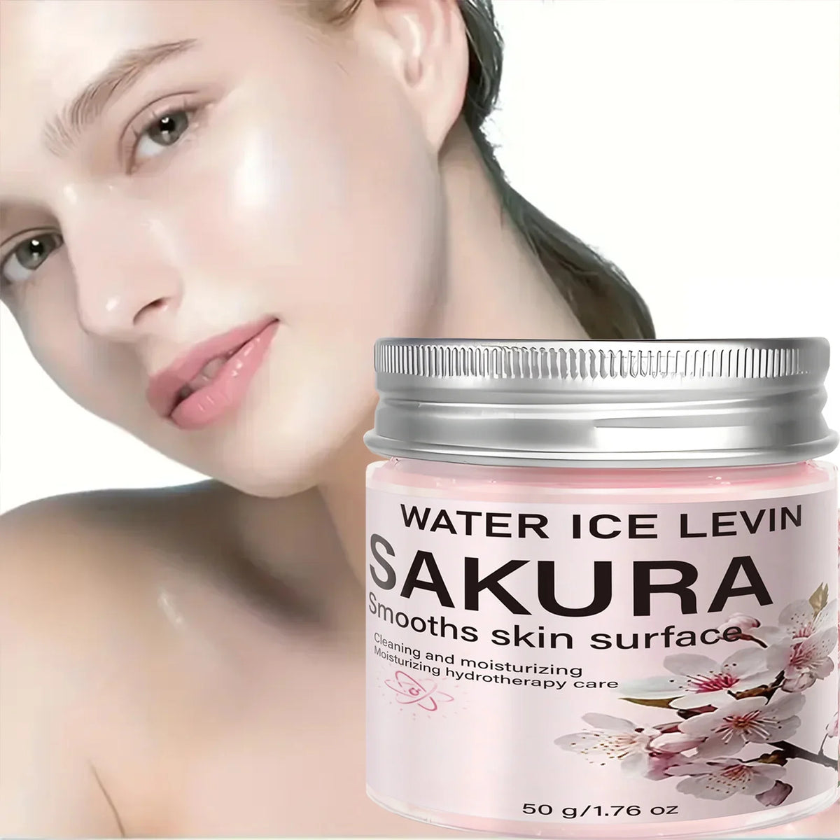 Sakura Collagen Hyaluronic Acid Moisturizing Face Mask | Qme Sheet Face Mask Qme