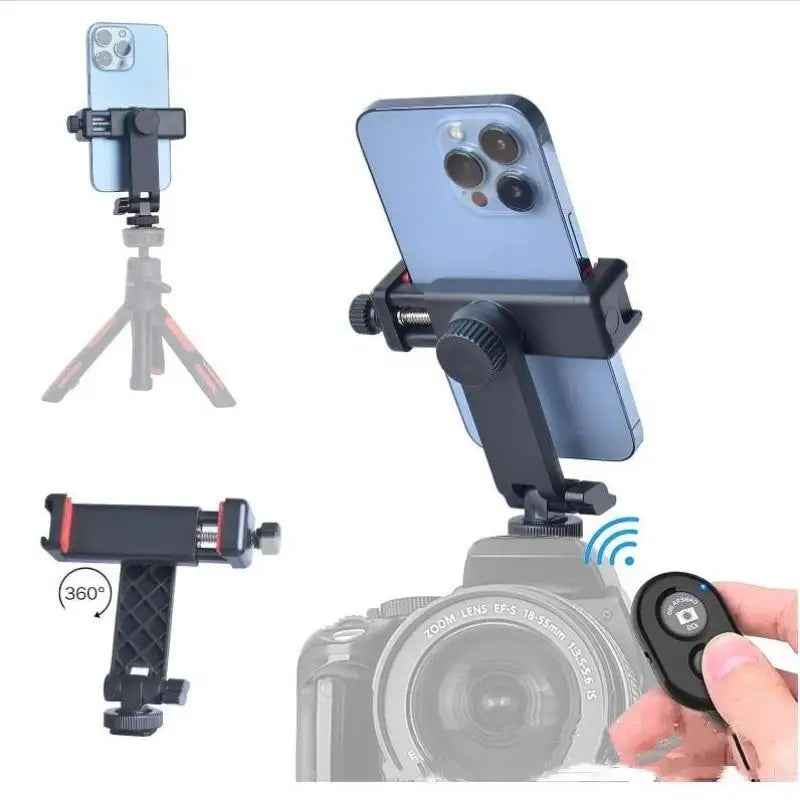 Camera Hot Shoe Cold Shoe Adapter Phone Tripod Mount Camera Shoe Adapter Qme
