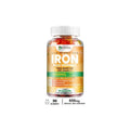 Iron Gummies 650mg – Vegan, Gluten-Free with Vitamin C Iron Supplement Gummies Qst 30 Gummies