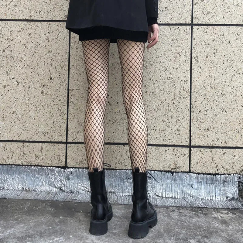 Women's Hollow Out Fishnet Tights | Fashion Pantyhose Fishnet Pantyhose Tights Qme