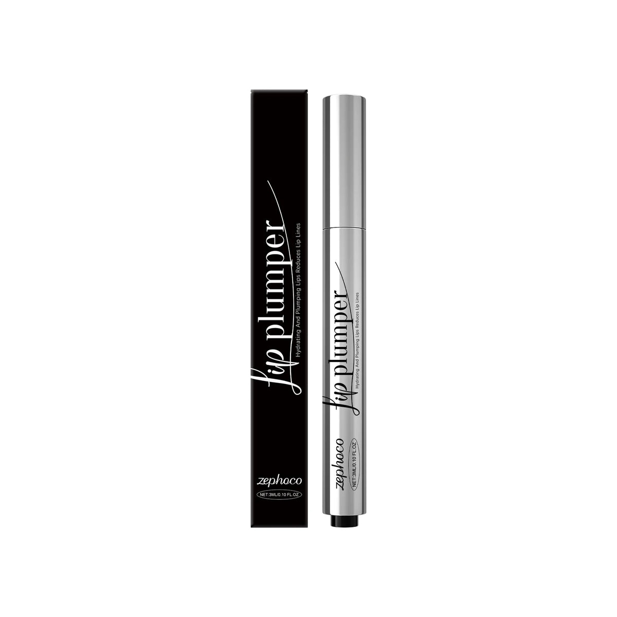 Zephoco Lip Oil Gloss – Vitamin E Moisturizing Lip Plumper 3ml Lip Oil Gloss Qst 3ml Boxed