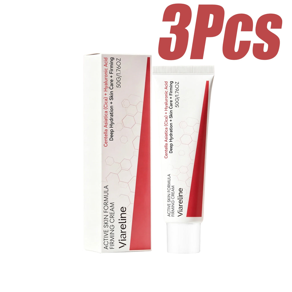 Centella Asiatica Firming Face Cream – Hydrating Moisturizer Face Moisturizer Cream Qme 3 x 50g Boxed