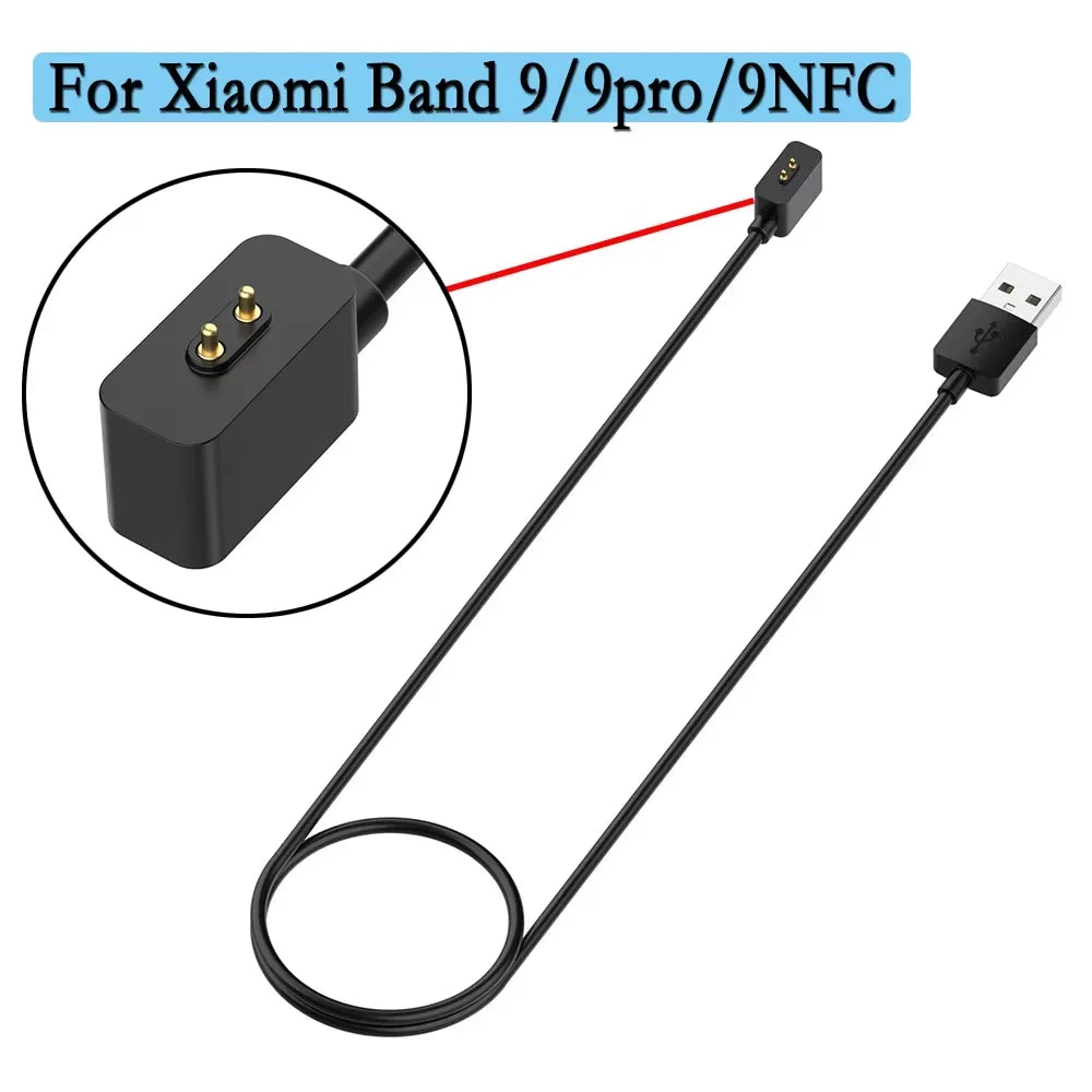 Magnetic USB Charger Cable for Xiaomi Band 8 9 10 & Redmi Watch Smartwatch Charging Cable Qst