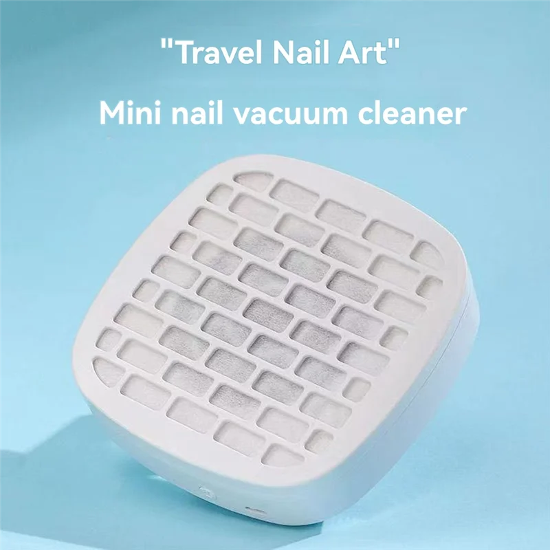 B15C USB Nail Dust Collector – Pro Nail Art Vacuum Cleaner Nail Dust Collector Qst