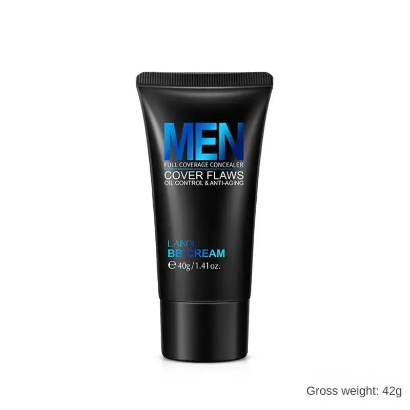 LAIKOU Men's BB Cream Waterproof Oil Control Concealer 40g Men's BB Cream Qst