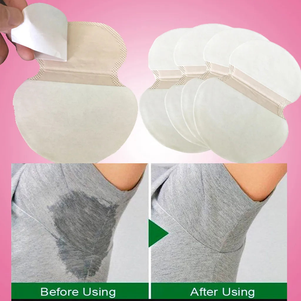 Invisible Disposable Underarm Sweat Pads – Ultra Thin & Breathable Underarm Sweat Pads Qme