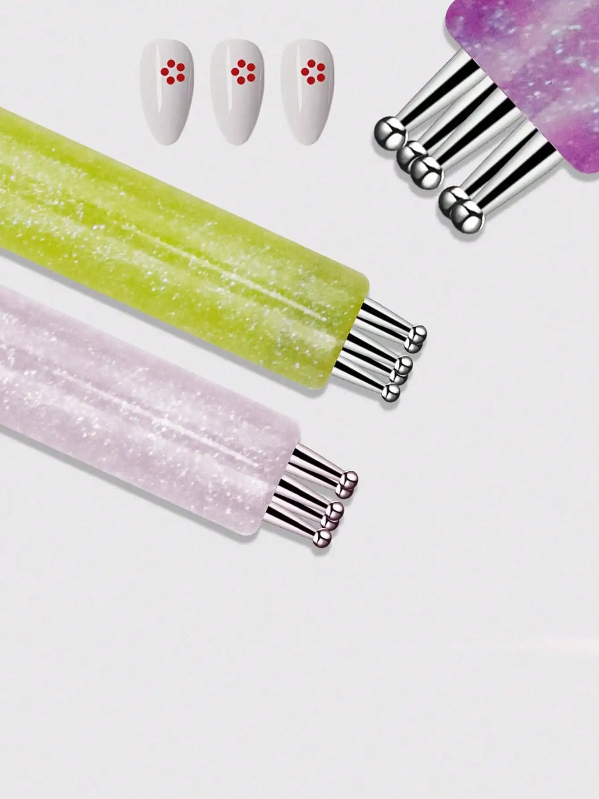 Flower Dotting Nail Art Pen – Floral Nail Designs Tool Nail Art Tool Qme