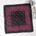 Unisex Cotton Bandana Headband – Cowboy Biker Hijab Hair Wrap Bandana Head Wrap Qme A-7