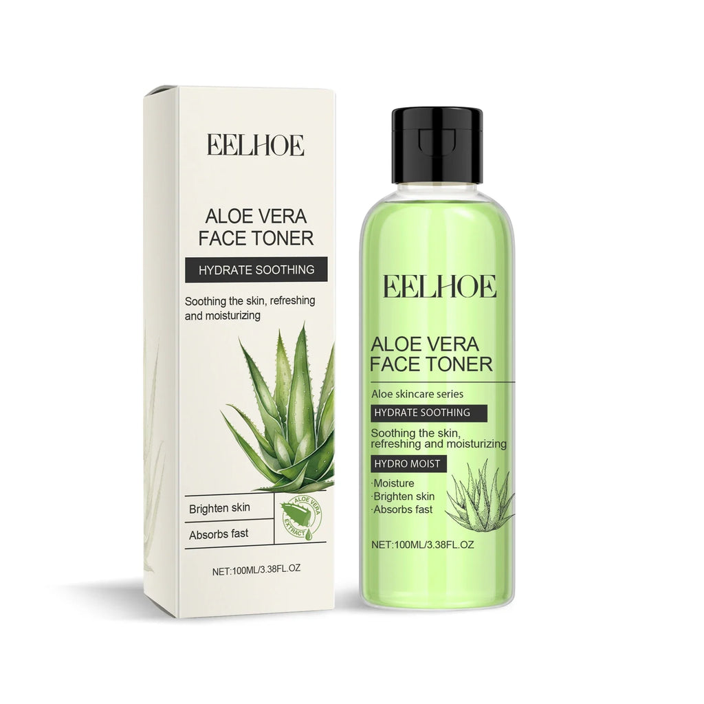 Aloe Vera Facial Toner – Hydrating Oil Control Tonic 100ml Facial Toner Qme 100ml Boxed