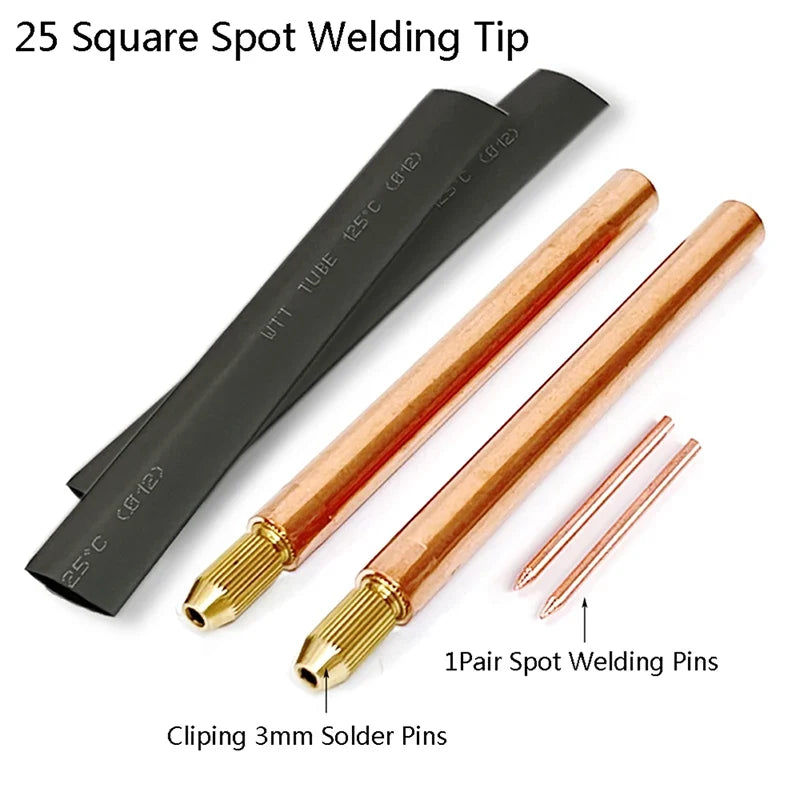 Handheld Battery Spot Welding Pen – DIY Copper Strip Core Spot Welding Pen Qme 25 square