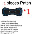 EMS Neck & Shoulder Massager – 8 Modes, Rechargeable Patch Electric Neck Massager Qst 1 patch only
