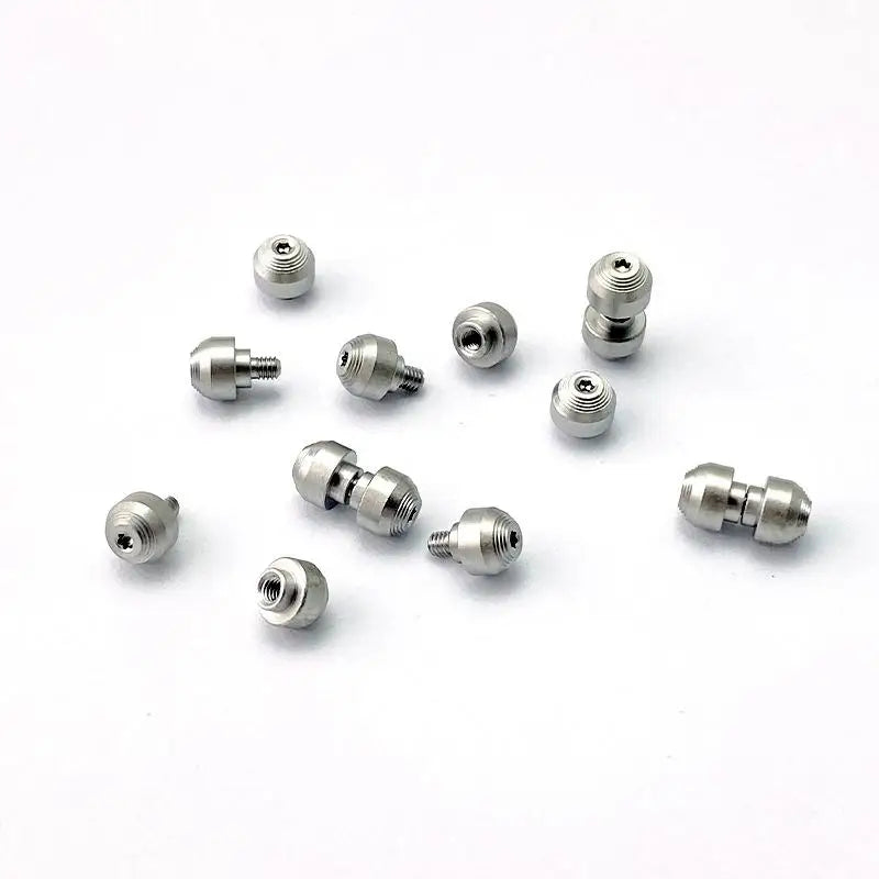 Stainless Steel Thumb Stud Screw Set – DIY Folding Knife Parts Knife Hardware Parts Qst