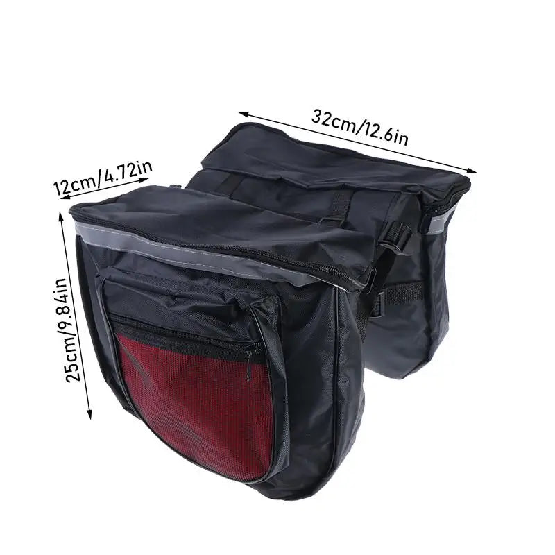Waterproof Double Side Bike Rear Pannier Bag for Cycling Bike Pannier Bag Qst