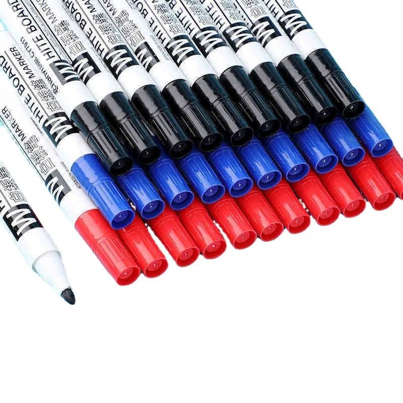 Dry Erase Whiteboard Markers Thin Nib – 4 Colors | Qme Dry Erase Markers Qme
