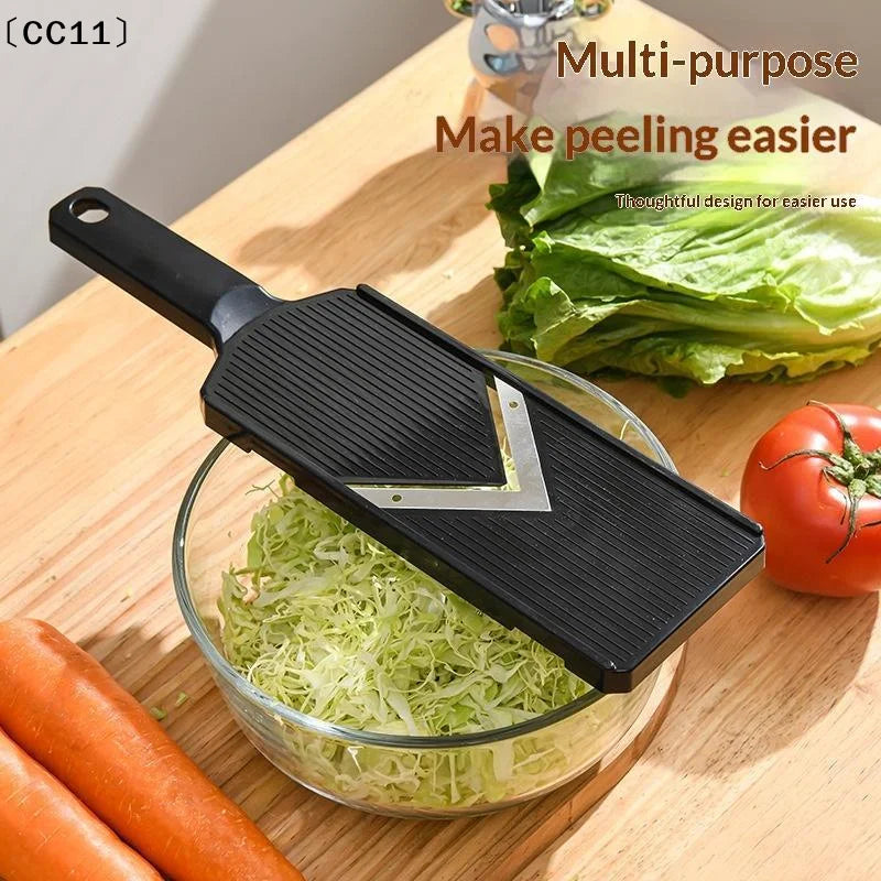 Vegetable Grater & Slicer – Cabbage, Onion & Potato Shredder Vegetable Grater Slicer Qme