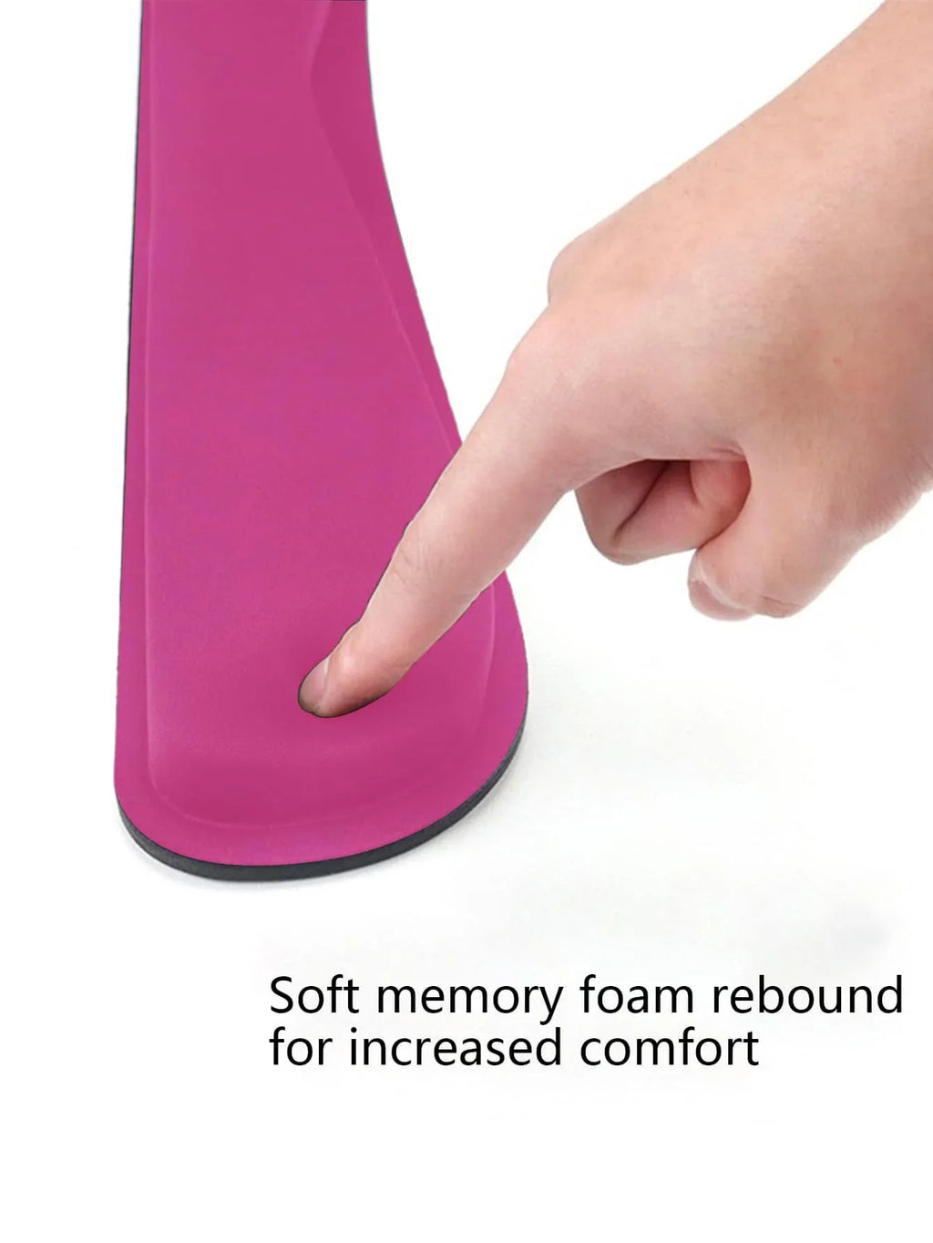 Memory Foam Keyboard Wrist Rest Pad – Non-Slip, Ergonomic Keyboard Wrist Rest Qme
