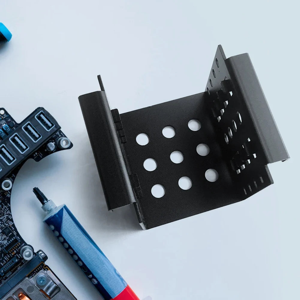 4-Bay 2.5" to 3.5" SSD Hard Drive Mounting Adapter Bracket Drive Mounting Bracket Qme