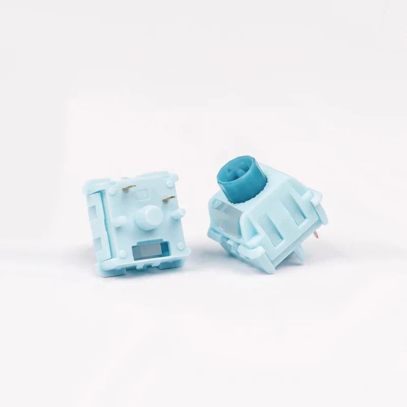 WS Biglucky 5-Pin Pre-Lubed Mechanical Keyboard Switches LED Mechanical Keyboard Switches Qme Tactile 110pcs
