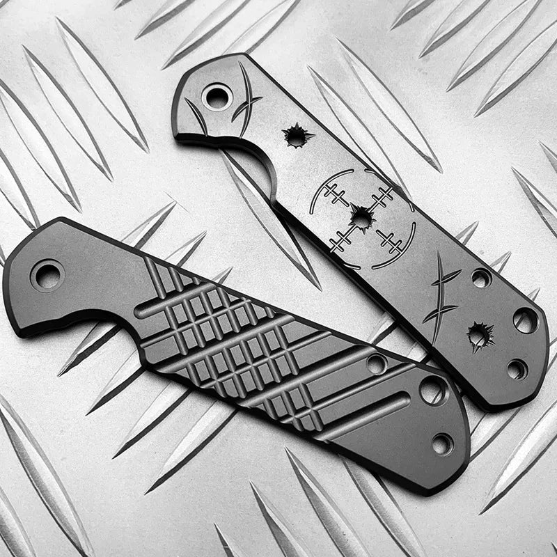 Titanium Alloy Knife Handle Scale Patch – Sanrenmu Land 812 Knife Handle Scale Qst Default Title