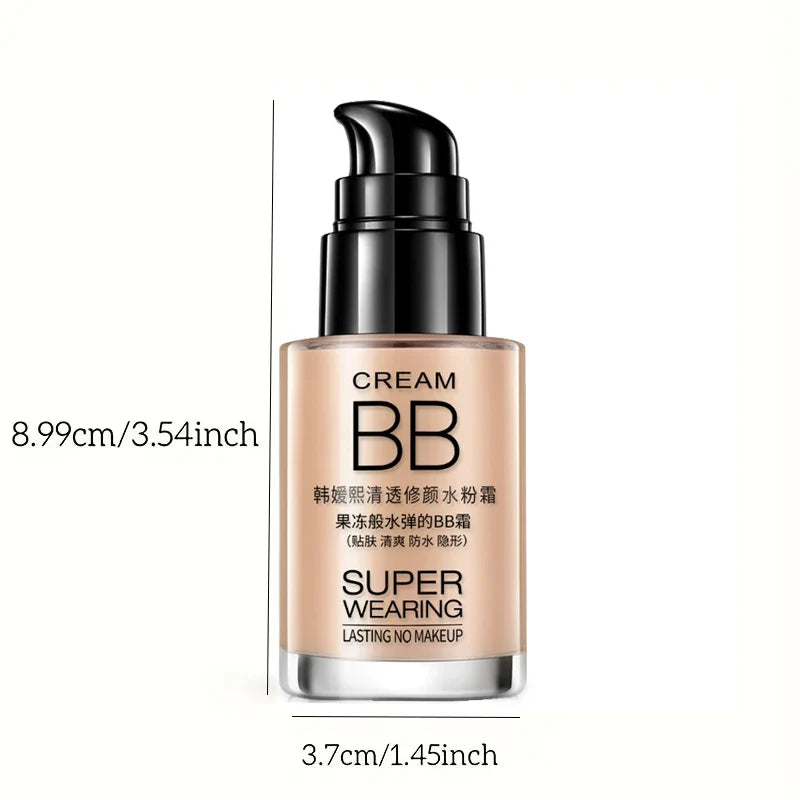BB Foundation Cream – Moisturizing, Waterproof & Sweat-Proof BB Foundation Cream Qme