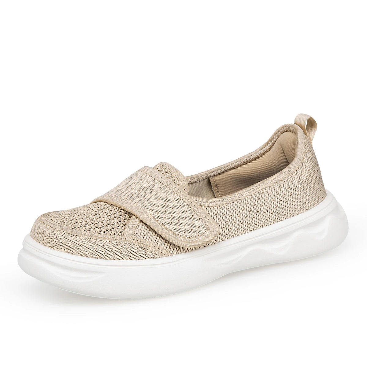Women's Wide Toe Barefoot Sneakers – Soft Sole Walking Shoes Barefoot Sneakers Qst Khaki 39