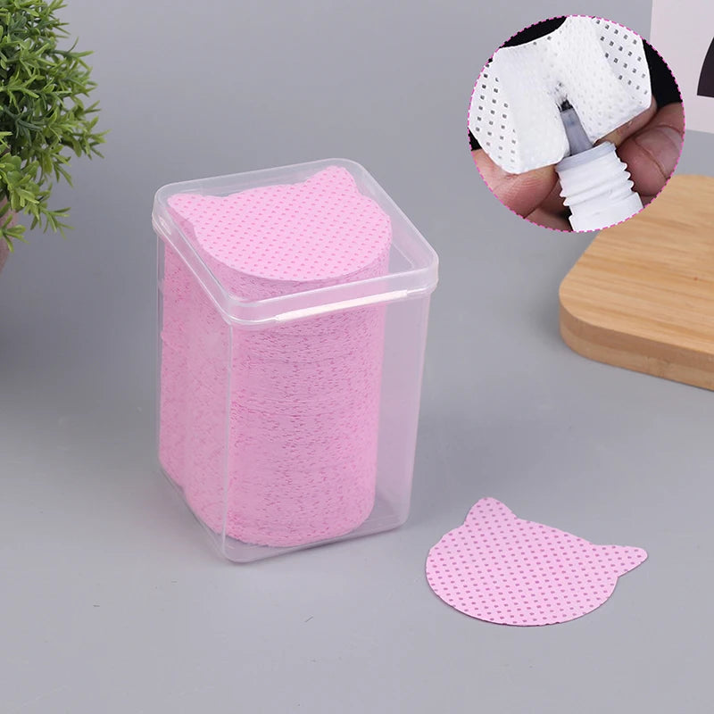 Lash Extension Glue Bottle Cleaner Wipes 200/600 PCS – DIKALU Lash Extension Wipes Qst