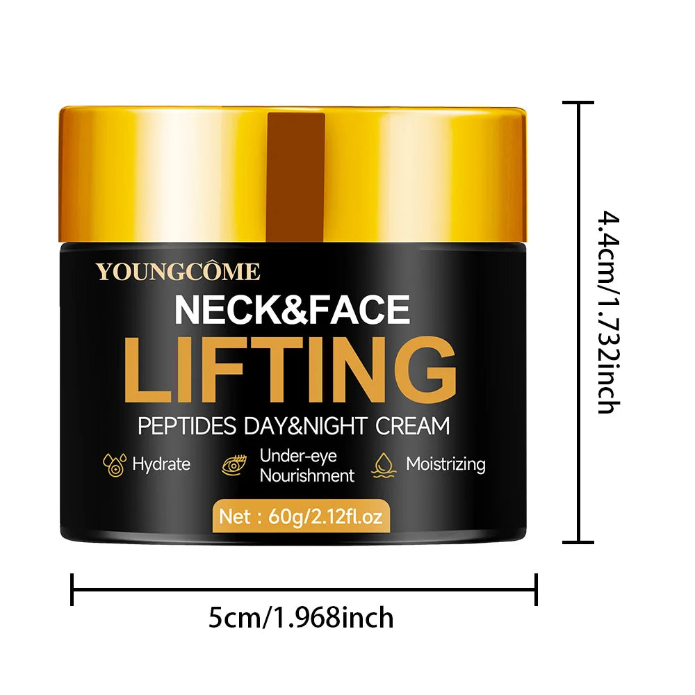 YOUNGCOME Neck & Face Moisturizing Firming Cream 30/60g Face & Neck Cream Qst WHITE
