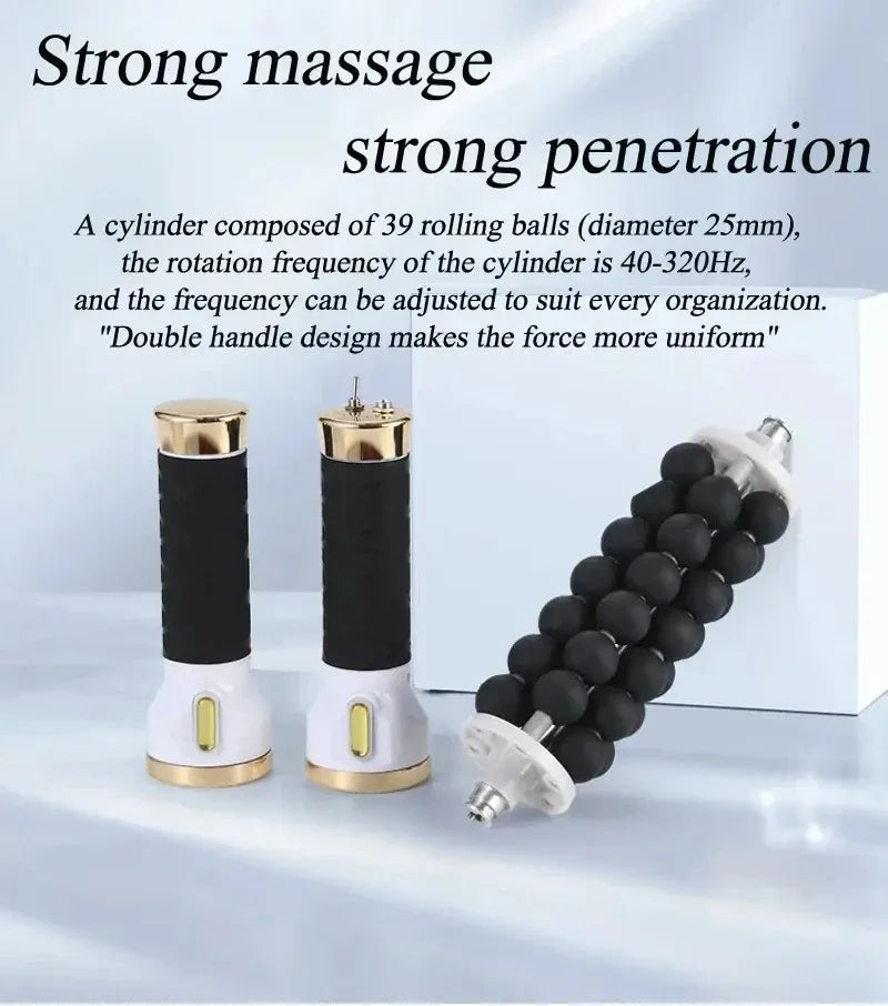 40W Electric Vibration Roller Body Massager | Cellulite & Slimming Electric Body Massager Qst