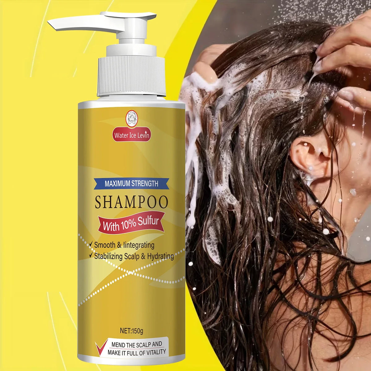 Maximum Strength 10% Sulfur Shampoo | Scalp & Hair Care Sulfur Scalp Shampoo Qme
