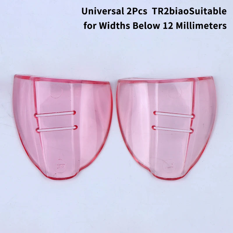 Universal Eyeglass Side Shields – Clear Flexible Safety Covers Eyeglass Side Shields Qst Orange