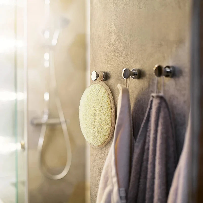 Natural Loofah Body Scrubber – Soft Exfoliating Sponge Loofah Body Scrubber Qme 1 Coffee