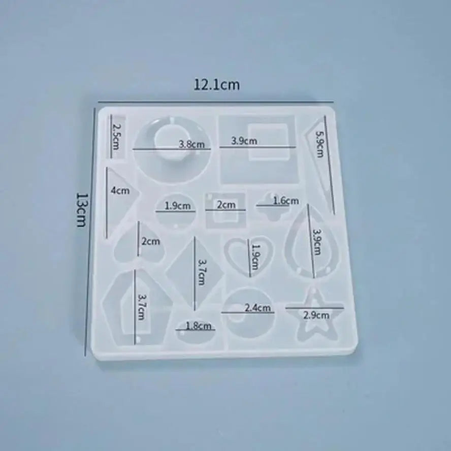 DIY Silicone Earring & Jewelry Casting Molds – Resin Craft Kit Jewelry Casting Molds Qme