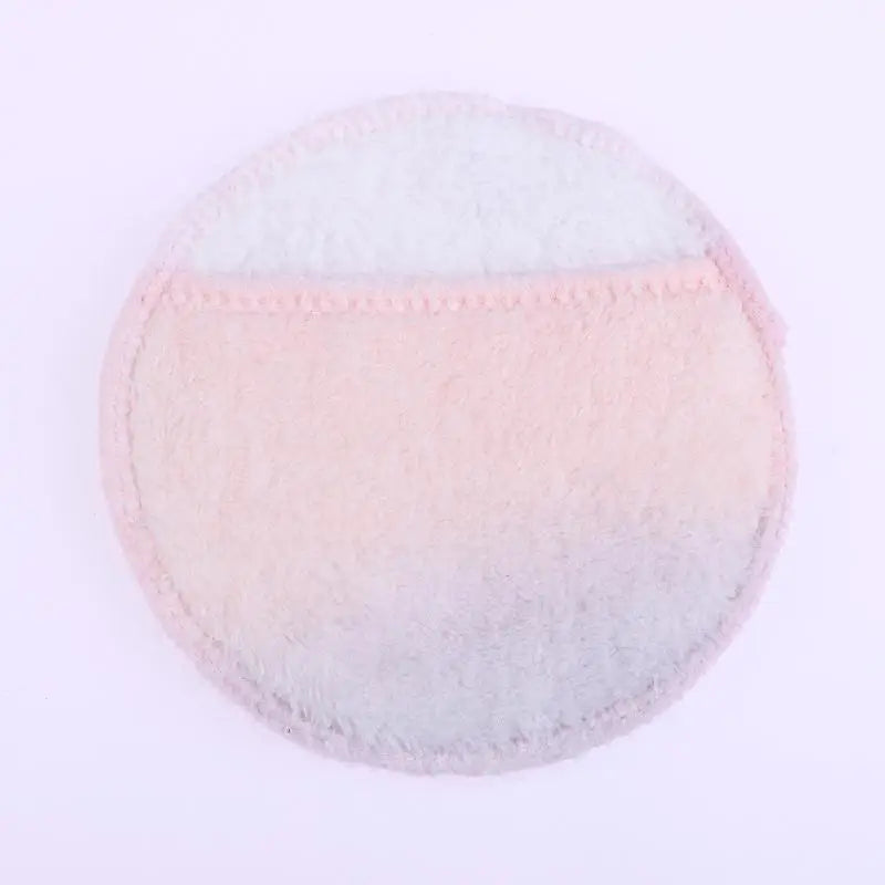 Reusable Microfiber Makeup Remover Cleansing Gloves Cleansing Gloves Qst A2 Pink