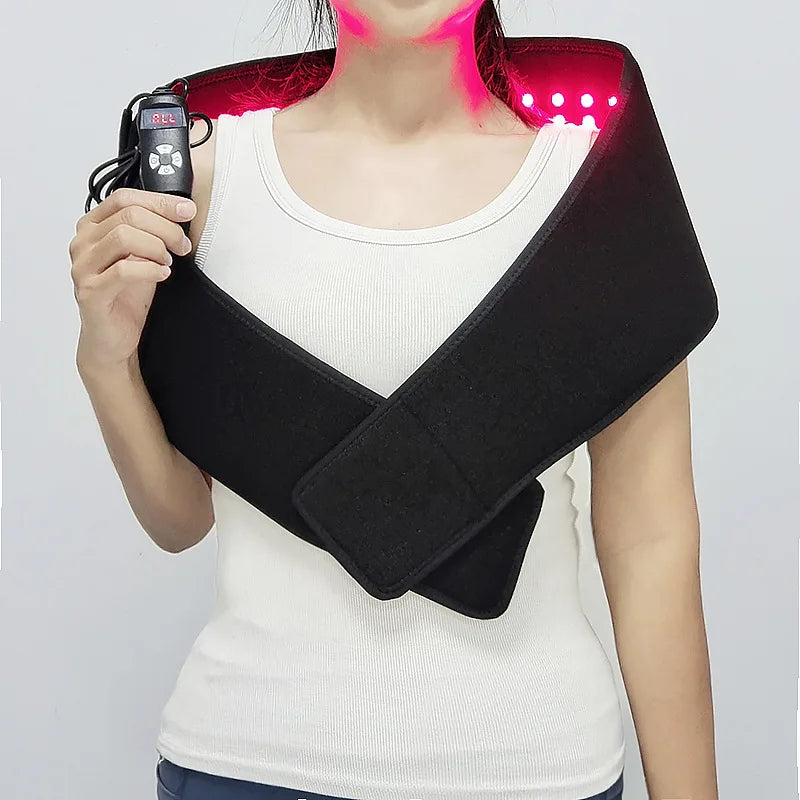 Red & Infrared Light Therapy Belt – 136 LEDs 660nm 850nm Light Therapy Belt Qst