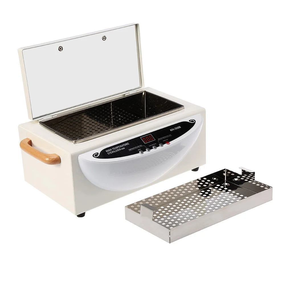 Electric Nail Tool Sterilizer Cabinet LCD Display 2L 200°C Nail Tool Sterilizer Qst 220V EU China Mainland