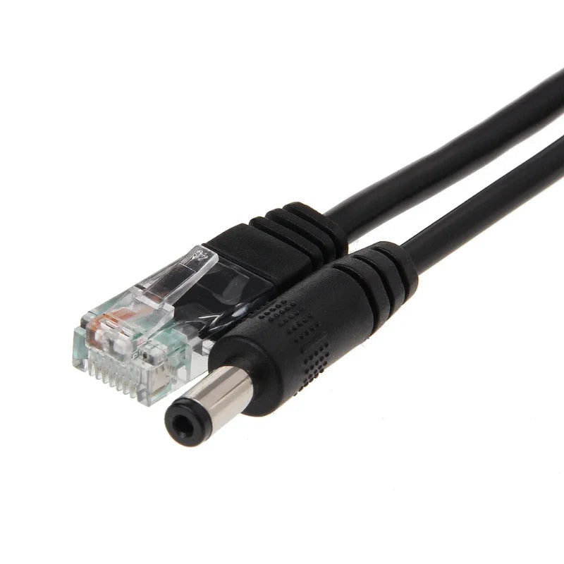 PoE Splitter Adapter 10/100M IEEE802.3at/af for IP Camera PoE Splitter Adapter Qme