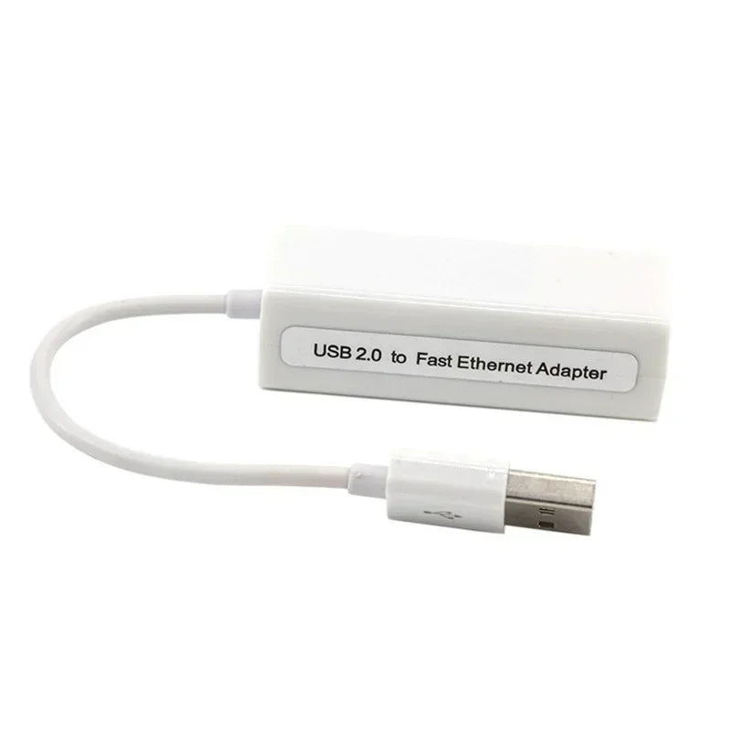 USB 2.0 to RJ45 LAN Adapter – 10/100Mbps Network Card USB LAN Adapter Qme