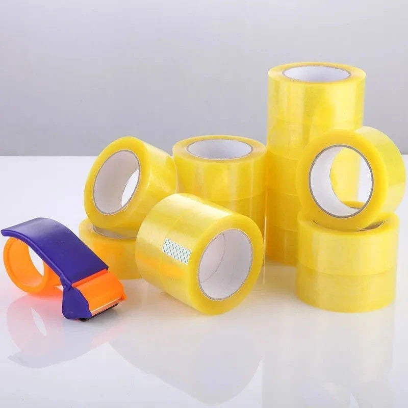 Clear Packing Tape 70M Strong Adhesive Box & Carton Sealing Packing Tape Qme