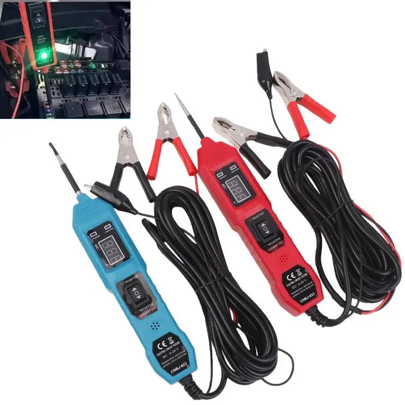 Digital Multimeter Probe Alligator Clips Car Circuit Tester Automotive Circuit Tester Qme