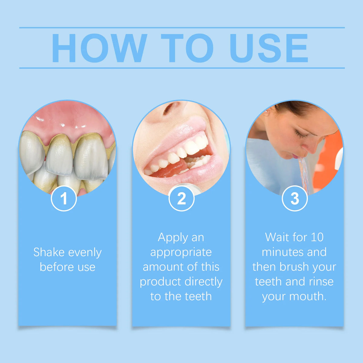 Oralhoe Teeth Brightening Serum – Stain & Plaque Removal 60ml Teeth Whitening Serum Qst